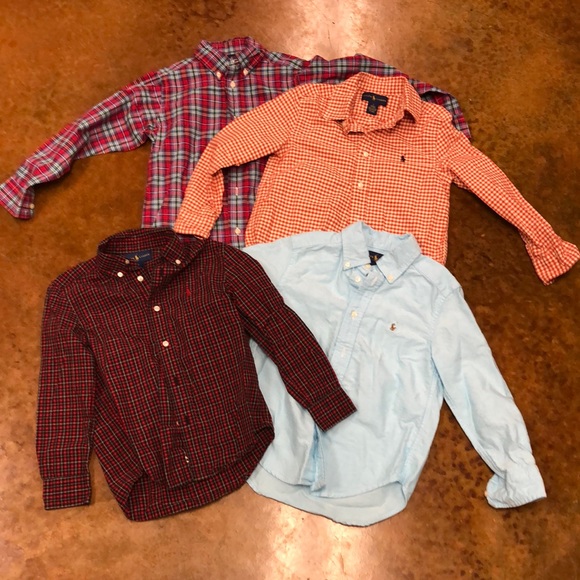 Ralph Lauren Sz 5 Button Down Bundle - Picture 1 of 5